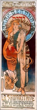  1897 Pintura Art%C3%ADstica - La Samarataine 1897 Art Nouveau checo distinto Alphonse Mucha